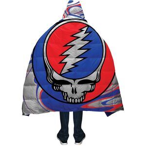 Grateful Dead - Grateful Dead - Steal Your Face - Festival Poncho with Bag - One